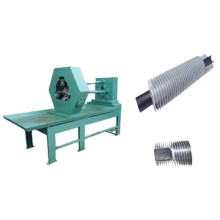 Extruded fin tube making machine